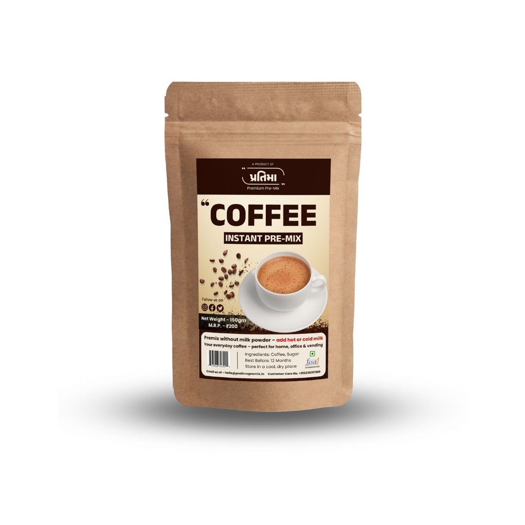 Instant Coffee Pre-Mix – Without Milk Powder (150gm)