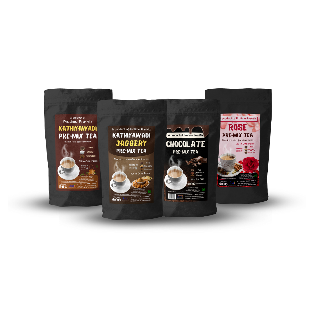 Kathiyawadi Tea Pre-Mix - 1 Liter Pack