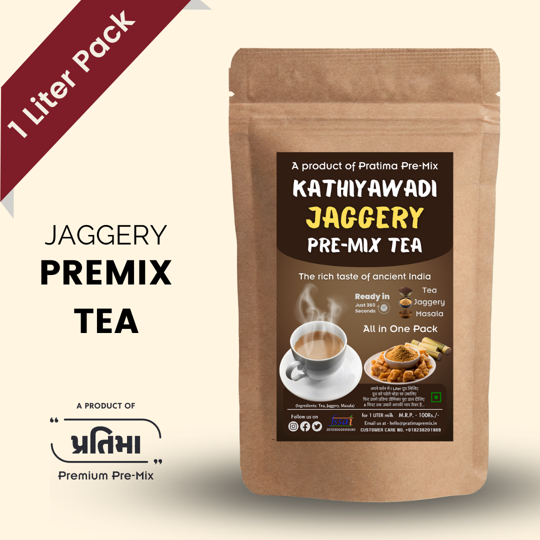 Kathiyawadi Jaggery Pre-Mix Tea