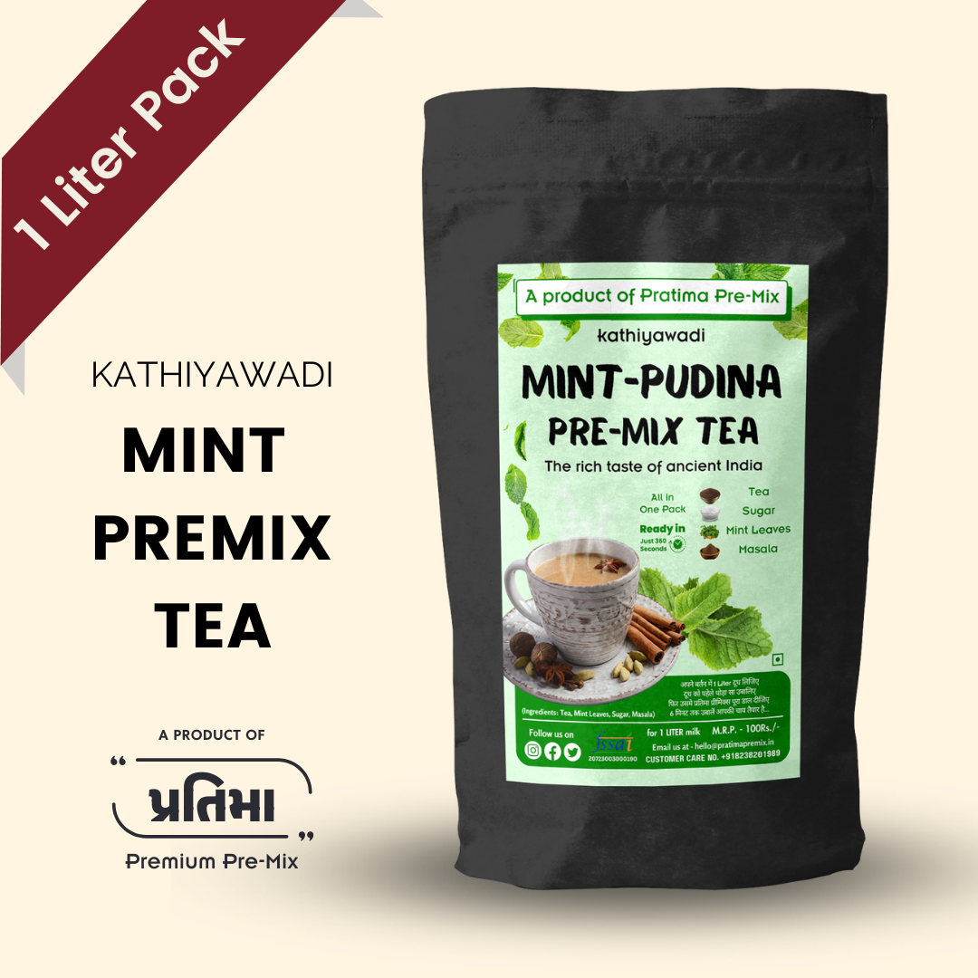 Kathiyawadi Mint-Pudina Pre-Mix Tea