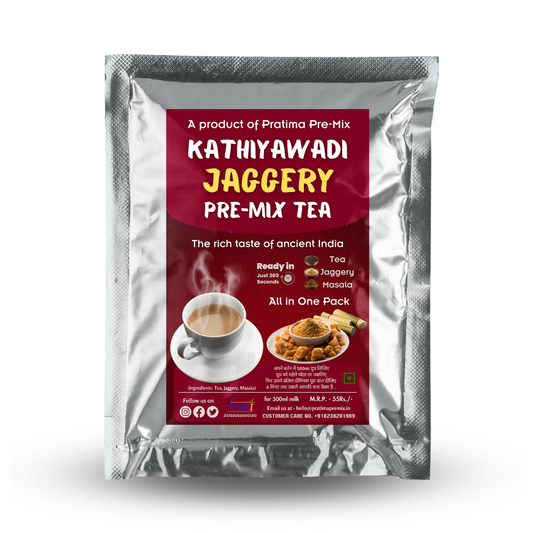 Kathiyawadi jaggery Pre-Mix Tea - 500ml Pack