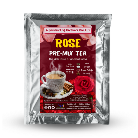 Kathiyawadi Rose Pre-Mix Tea - 500ml Pack