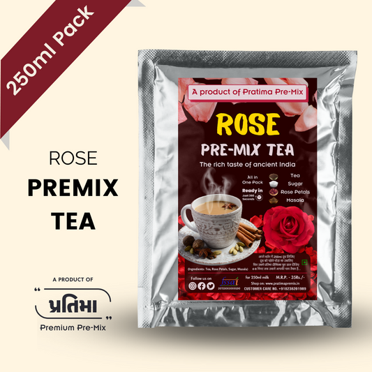 Kathiyawadi Rose Pre-Mix Tea - 250ml Pack