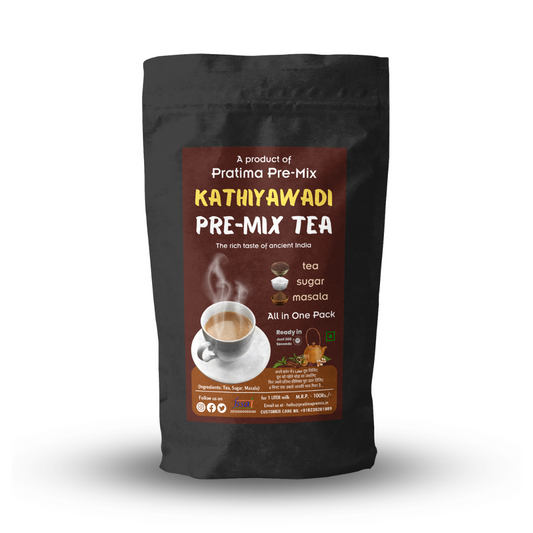 Kathiyawadi Pre-Mix Tea - 1 Liter Pack