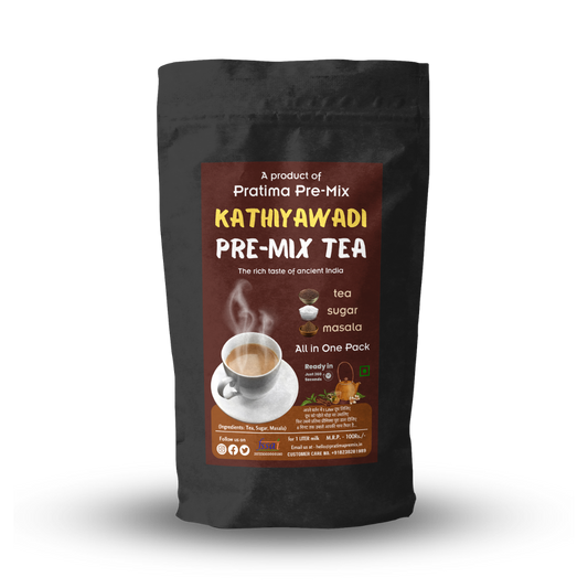 Kathiyawadi Premium Tea Pre-Mix – Bulk 80 Pack | 10kg | For 1 Liter Milk