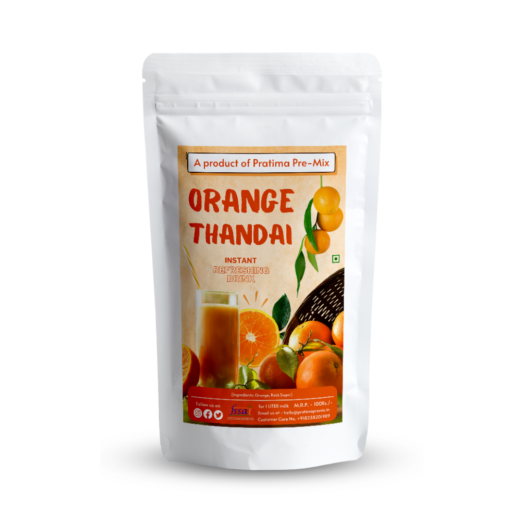 Orange Thandai – Tangy Citrus Drink Mix (150gm)