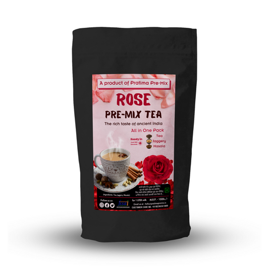 Kathiyawadi Rose Pre-Mix Tea - 1 Liter Pack