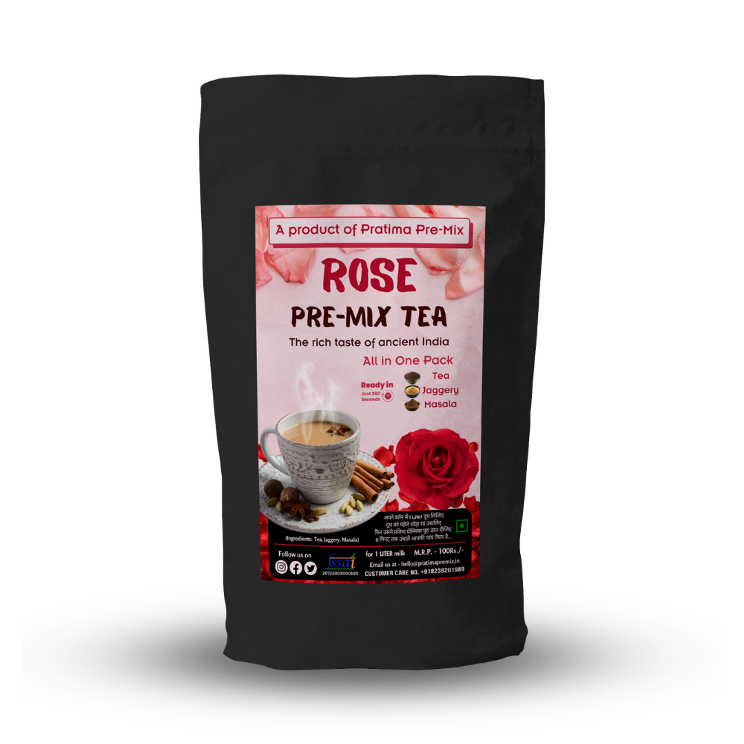 Kathiyawadi Rose Tea Pre-Mix – Bulk 80 Pack | 10kg | For 1 Liter Milk