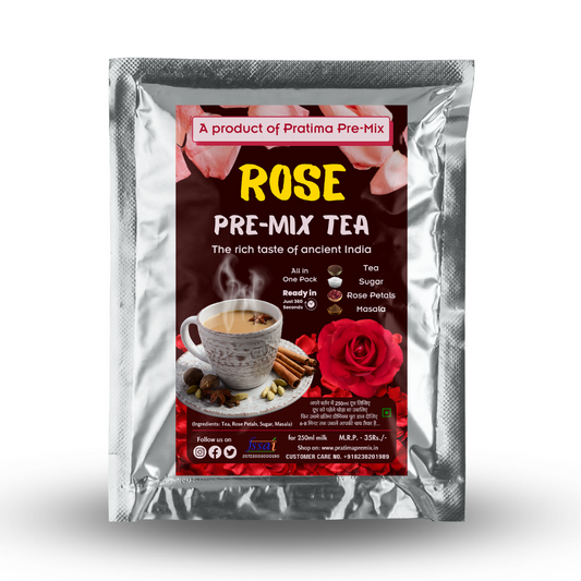 Kathiyawadi Rose Pre-Mix Tea - 250ml Pack