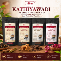 Trial Pack - Kathiyawadi Pre-Mix Tea (1 liter milk)