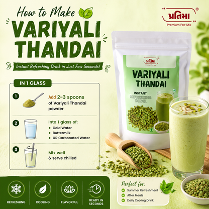 Premium Instant Thandai – 5 Delicious Flavours