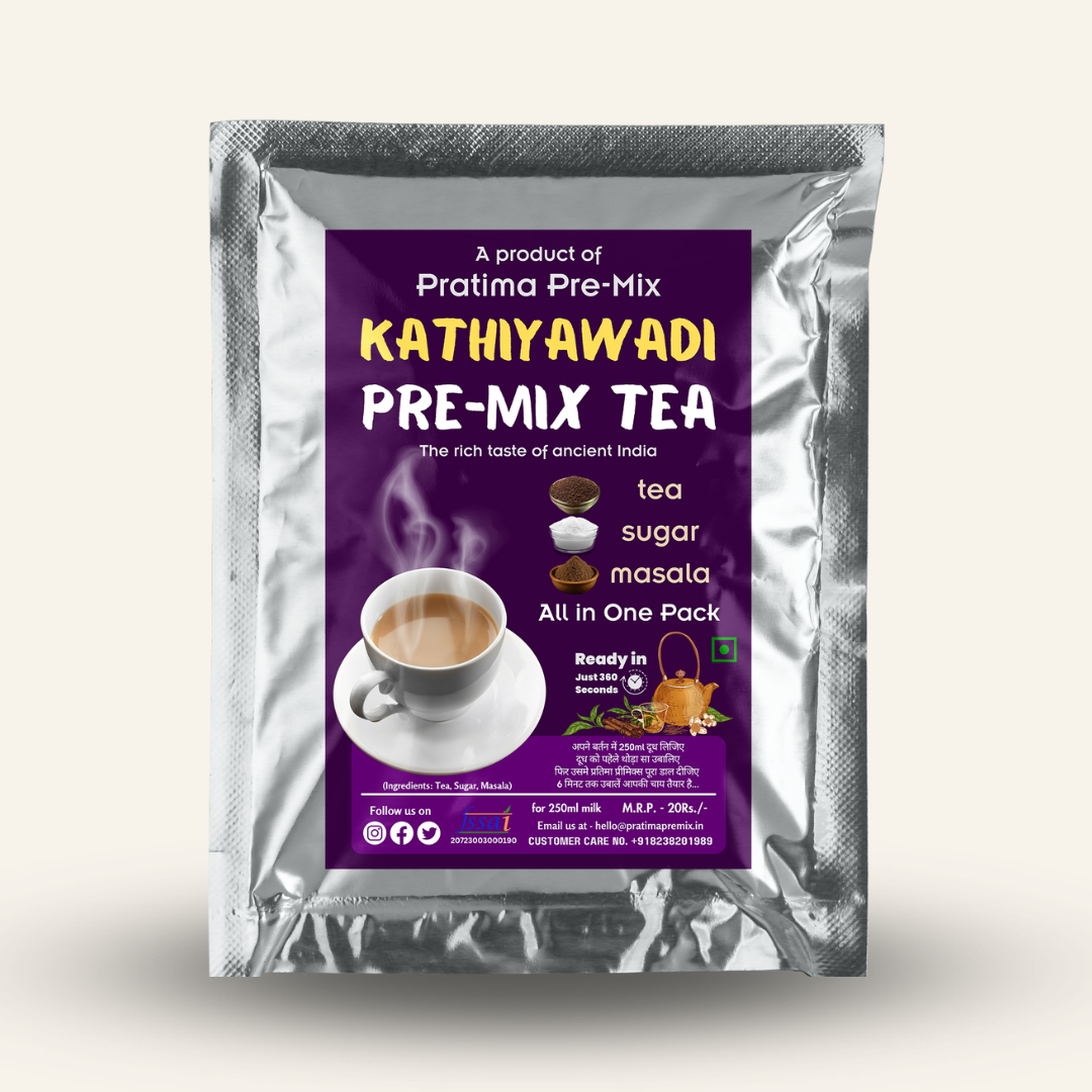 Kathiyawadi Pre-Mix Tea - 250ml Pack