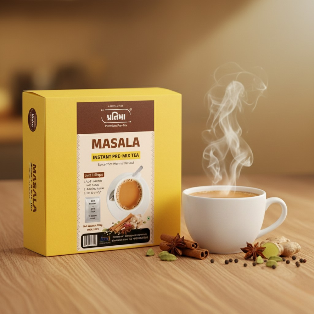 Masala Instant Pre-Mix Tea – 10 Sachets | Authentic Indian Spiced Tea