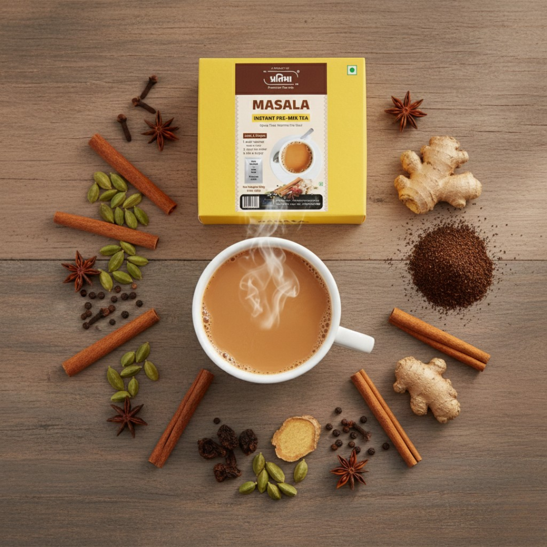 Masala Instant Pre-Mix Tea – 10 Sachets | Authentic Indian Spiced Tea
