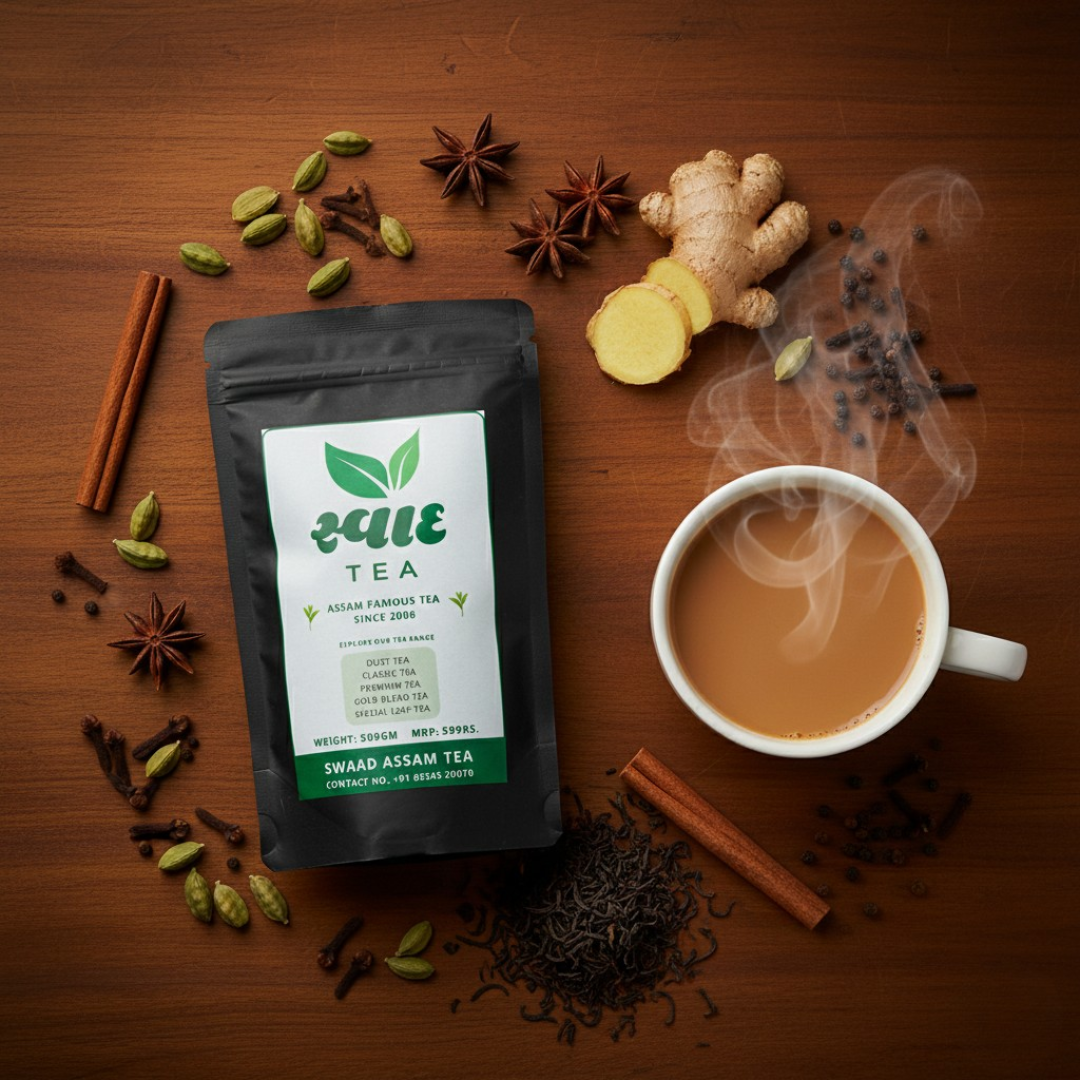 Swaad Tea (Assam Tea) – 500g | Premium Authentic Indian Assam Tea
