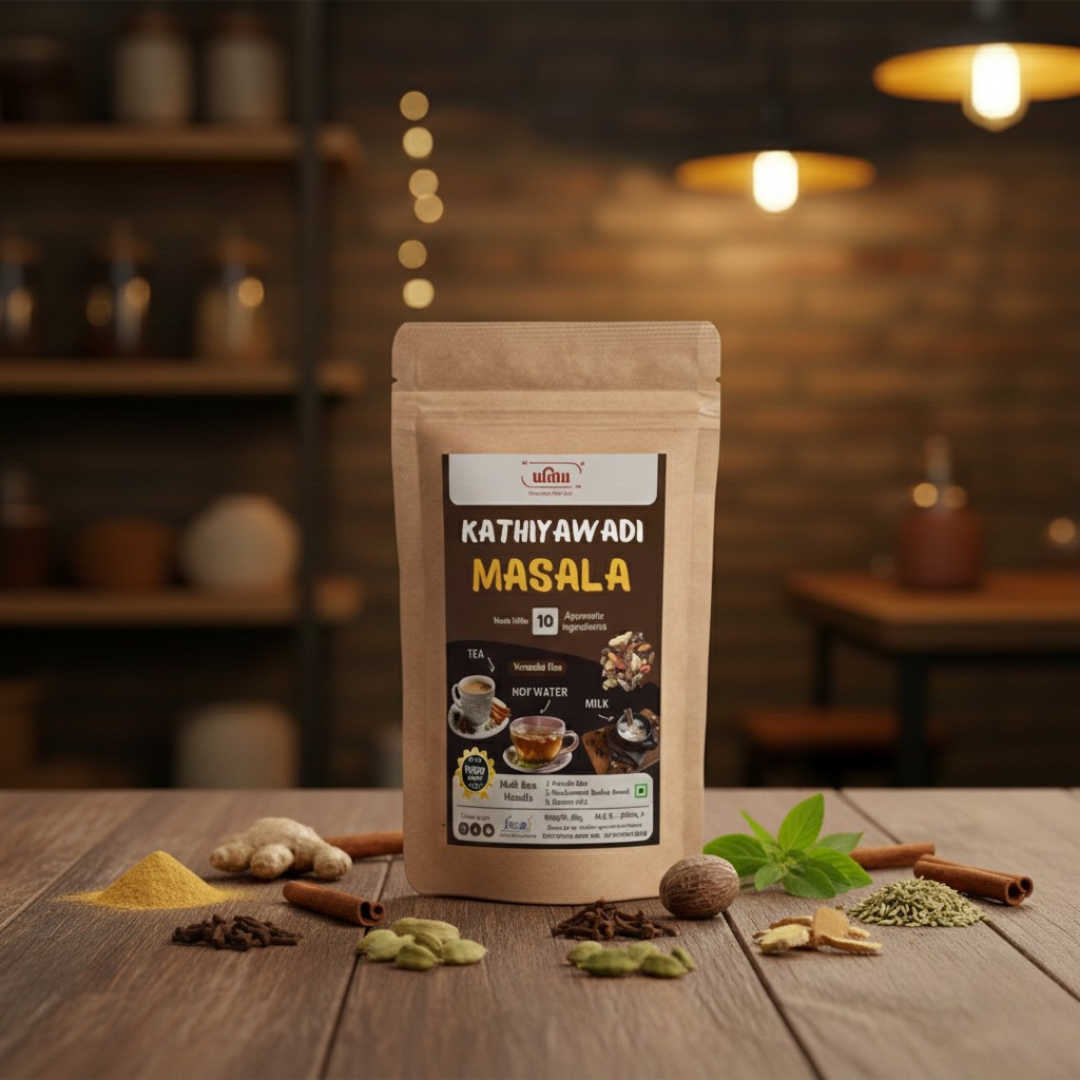 Kathiyawadi Masala – Premium Gujarati Spice Blend (50gm)