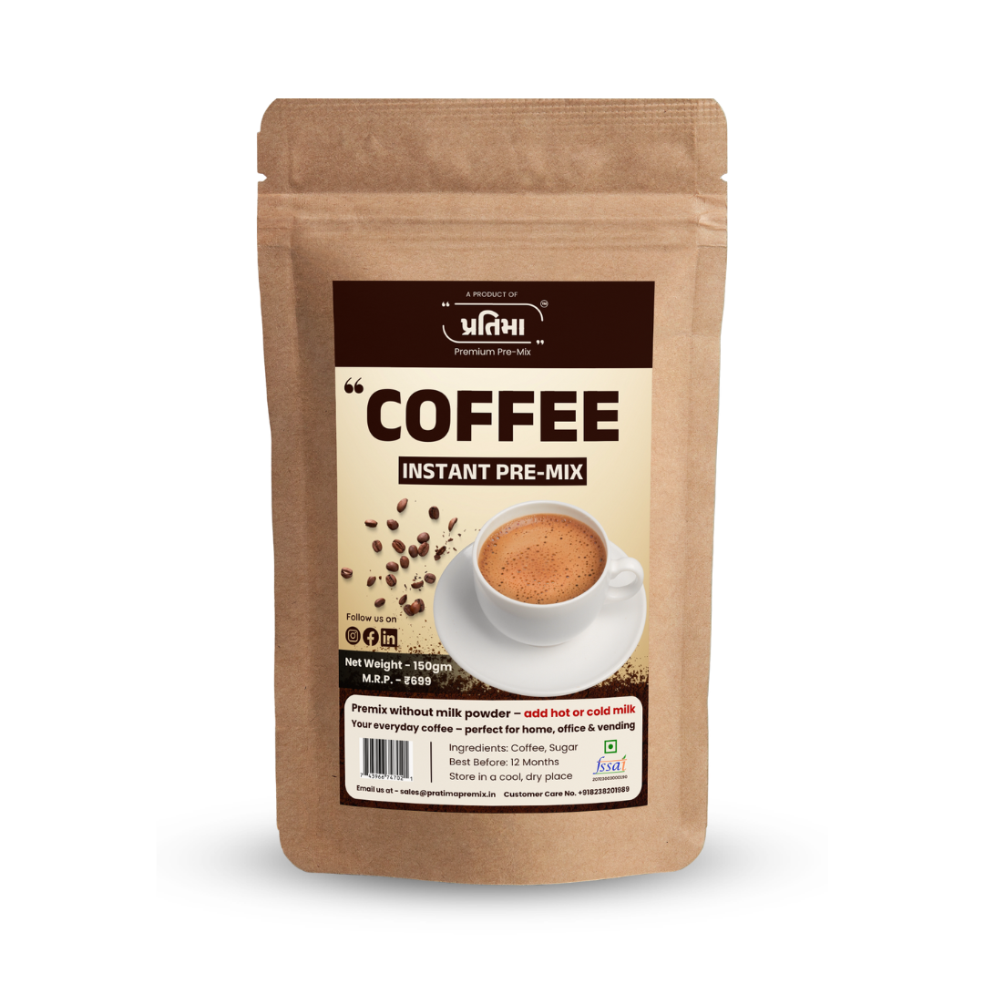 Instant Coffee Pre-Mix – Without Milk Powder (150gm)