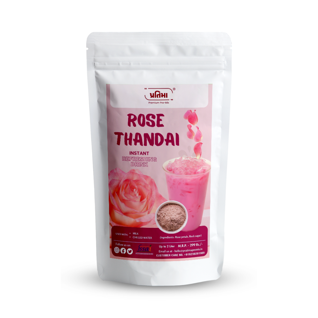 Rose Thandai – Refreshing Rose Drink Mix (150gm)